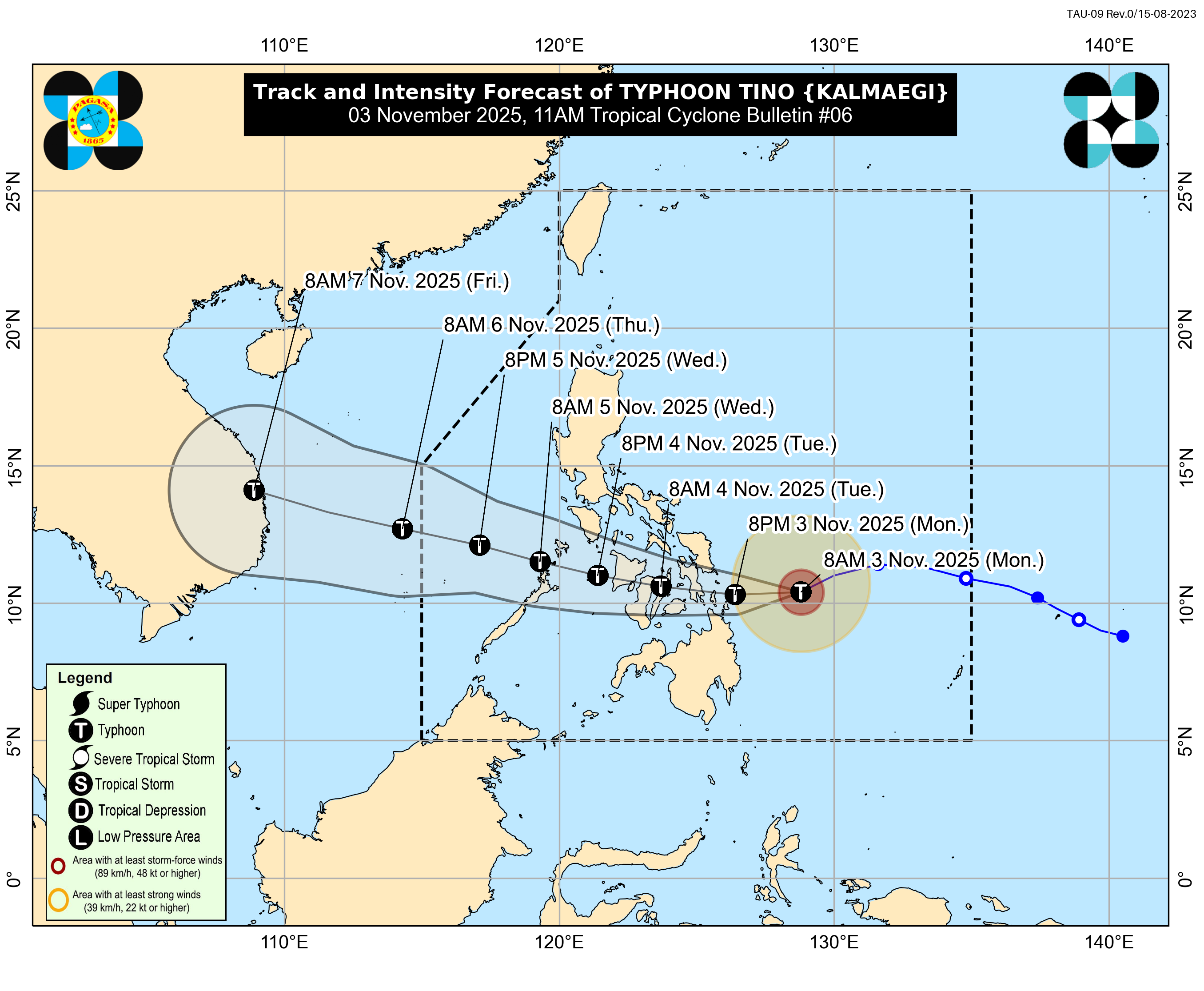 Typhoon "Tino"